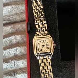Cartier Panthère Watch small in original box and box
